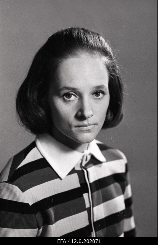 Tallinna Riikliku Konservatooriumi lavakunsti kateedri III lend: näitleja Tiiu Randviir.