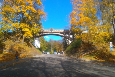 Devil bridge in Tartu rephoto