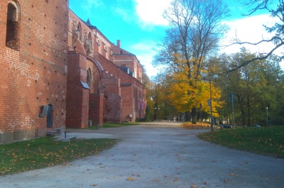 Ruins of the Toom Church in Toomemäe rephoto