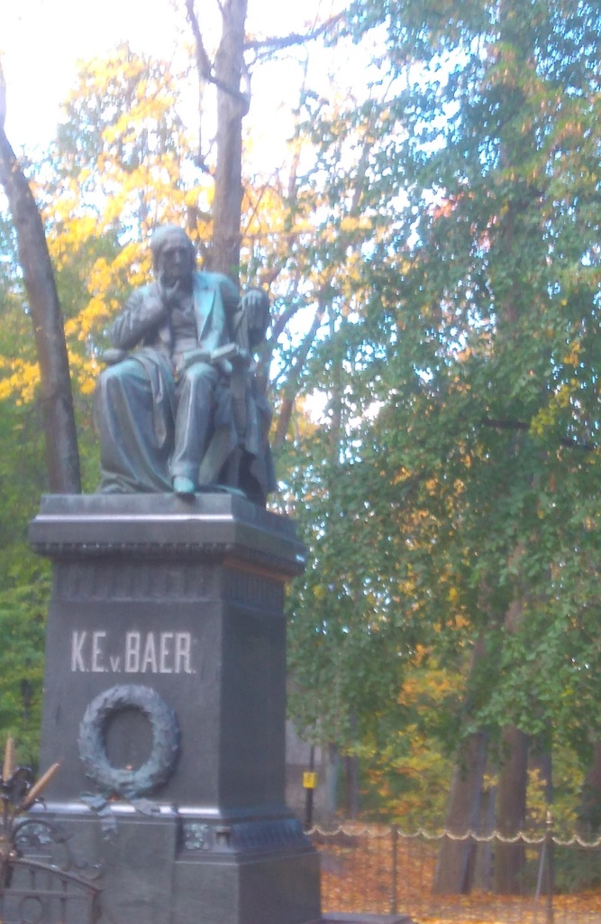 Karl Ernst von Baeri monument Toomemäel rephoto