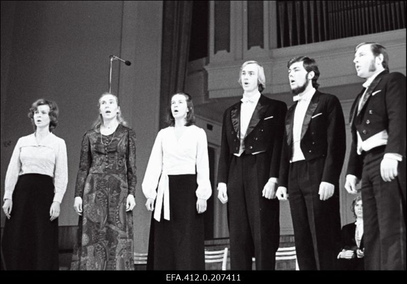 Vabariikliku kammermuusikaansamblite ülevaatuse laureaat vanamuusikaansambel "Hortus Musicus".