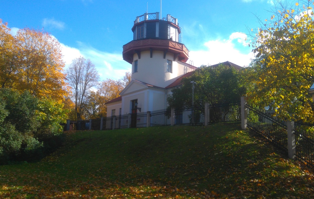 Tartu Estonia : University Star Tower = Universitata Astronomy Observatory rephoto