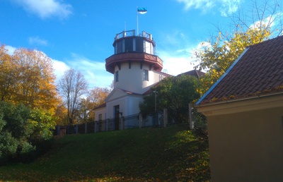 Tartu : Star Tower = Dorpat : Sternwarte rephoto