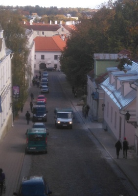 Postcard. New Year. Tartu City Museum. rephoto