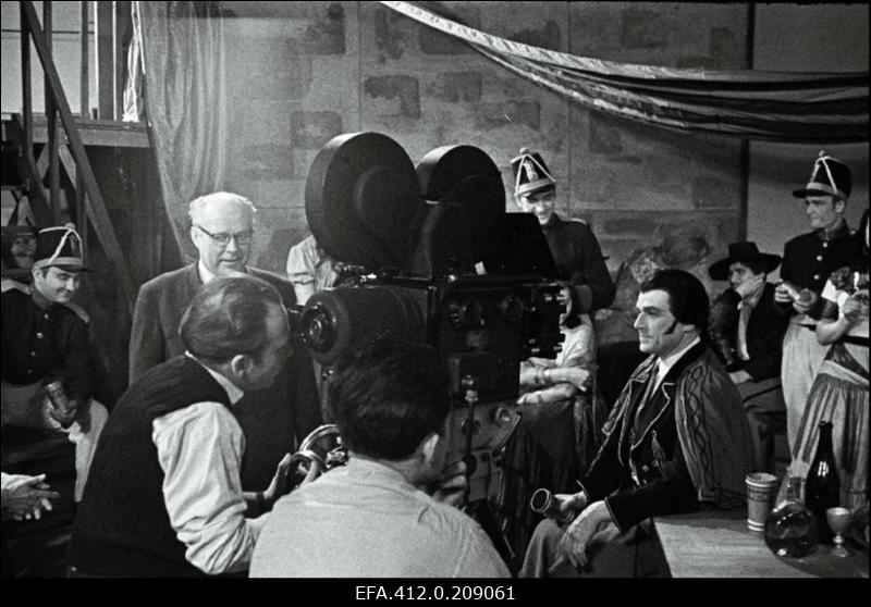 Filmi ["Georg Ots"] võtted: katkend ooperist "Carmen".