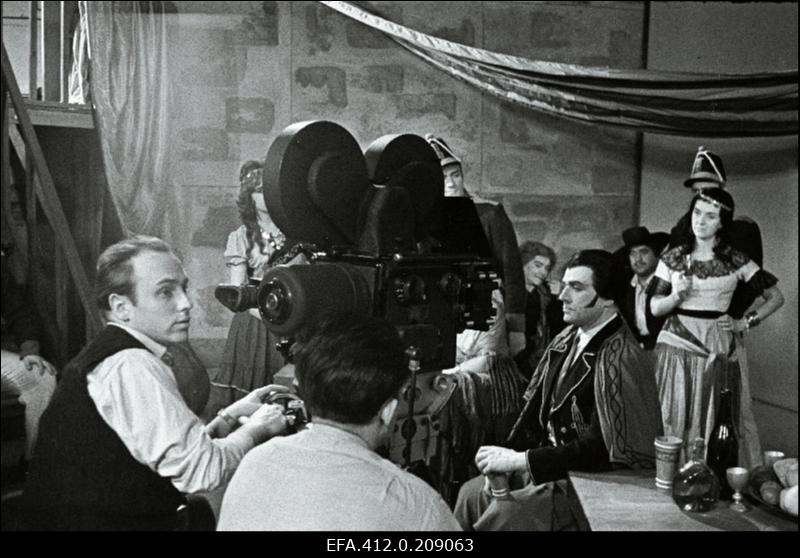 Filmi ["Georg Ots"] võtted: katkend ooperist "Carmen".