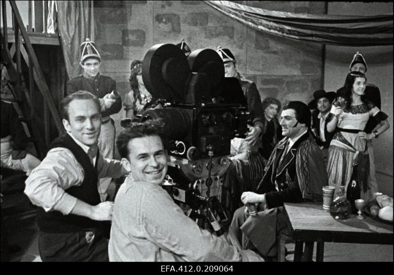 Filmi ["Georg Ots"] võtted: katkend ooperist "Carmen".