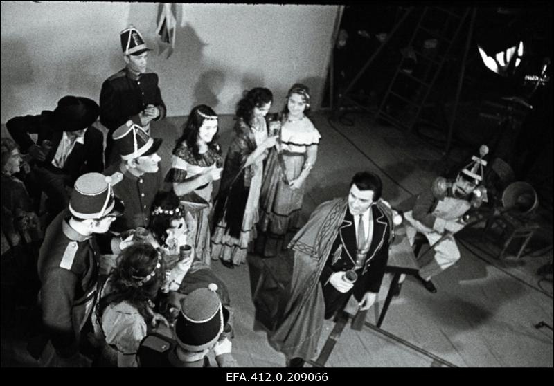 Filmi ["Georg Ots"] võtted: katkend ooperist "Carmen".