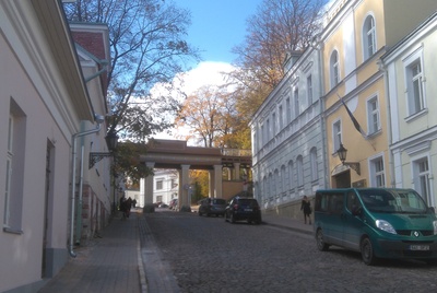 Vaade Lossi tn Inglisillale, Tartu rephoto