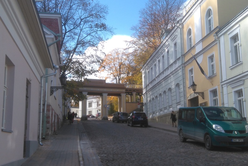 Vaade Lossi tn Inglisillale, Tartu rephoto