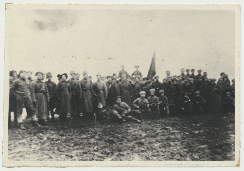foto Punaarmee Eesti kommunistlik väeosa, 1918