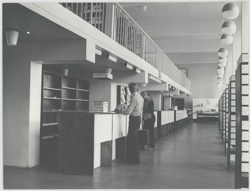 TPI raamatukogu sisevaade Mustamäel.