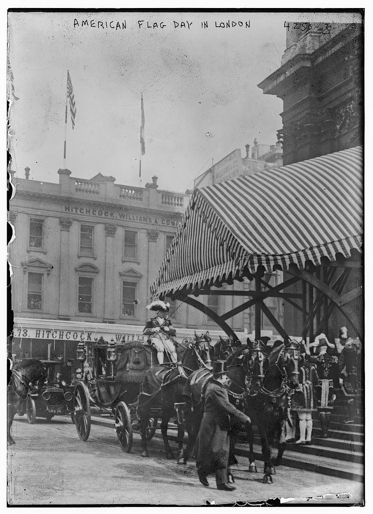 American Flag Day in London (Loc)