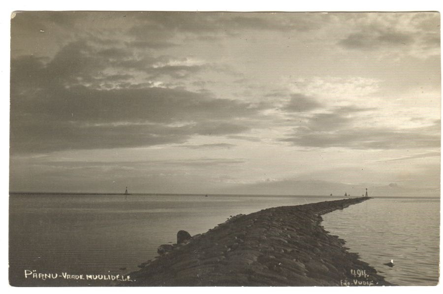 Vaade Pärnu muulidele