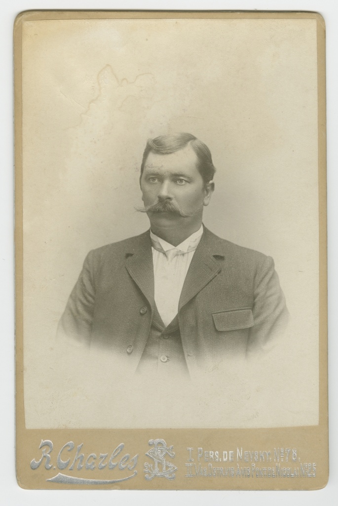Fotoportree, kapten David Martinson
