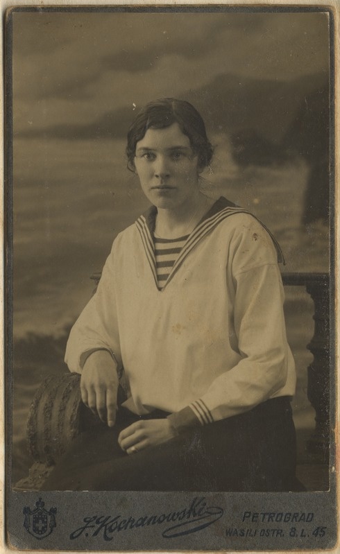 Andrei Eriksoni õde Maria Erikson Petrogradis