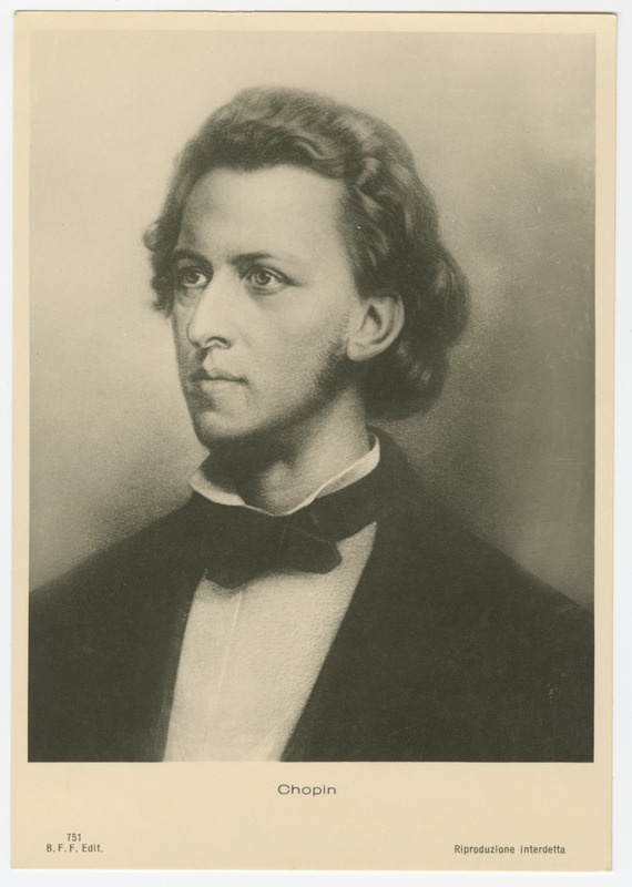 Frédéric Chopin, poola helilooja, pianist, poolportree
(1810 - 1849)