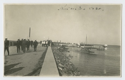 Latvian water aircraft in Kuivastu port  similar photo