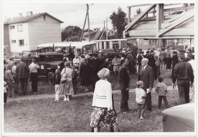 Eesti vabatahtliku tuletõrje 200. aastapäeva tähistamine: enne paraadi algust, 1988.a.  similar photo
