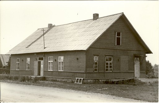 foto, rahvamaja Koeru lähistel 1970-ndatel a.