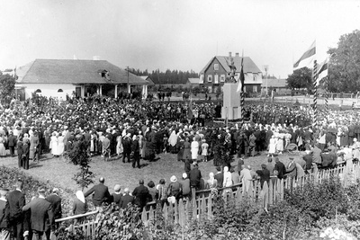 Vabadussõja mälestussamba avamine  similar photo