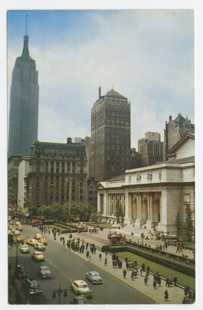 USA. New York. Vaade Rahvusraamatukogule.
Public Library