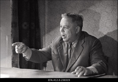 Tallinna Linna Töörahva Saadikute Nõukogu Täitevkomitee esimees Aleksander Hendrikson.  similar photo