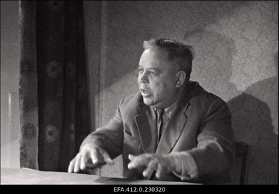 Tallinna Linna Töörahva Saadikute Nõukogu Täitevkomitee esimees Aleksander Hendrikson.  similar photo