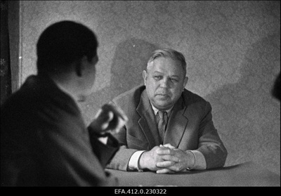 Tallinna Linna Töörahva Saadikute Nõukogu Täitevkomitee esimees Aleksander Hendrikson.  similar photo