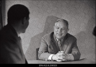 Tallinna Linna Töörahva Saadikute Nõukogu Täitevkomitee esimees Aleksander Hendrikson.  similar photo