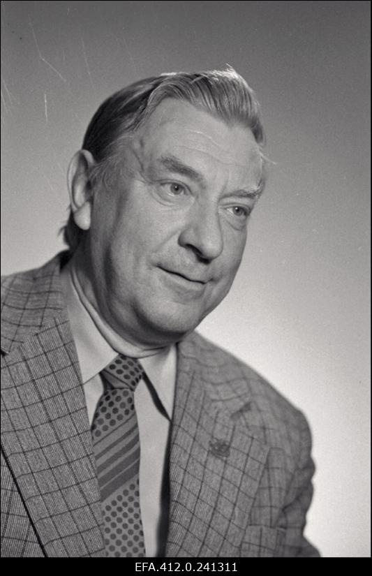 Näitekirjanik ja teatritegelane Paul Kilgas.