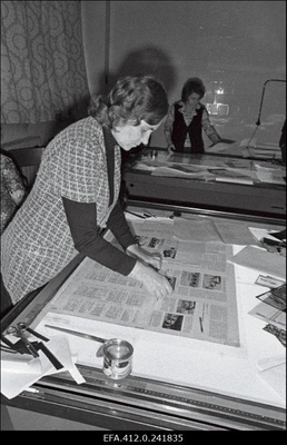 Ajakirjandusmajas asuvas EKP Keskkomitee trükikojas.  similar photo