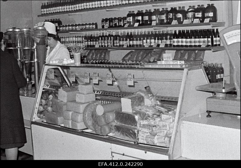 Kaupluse "Viruvärav" külmutusvitriinid.