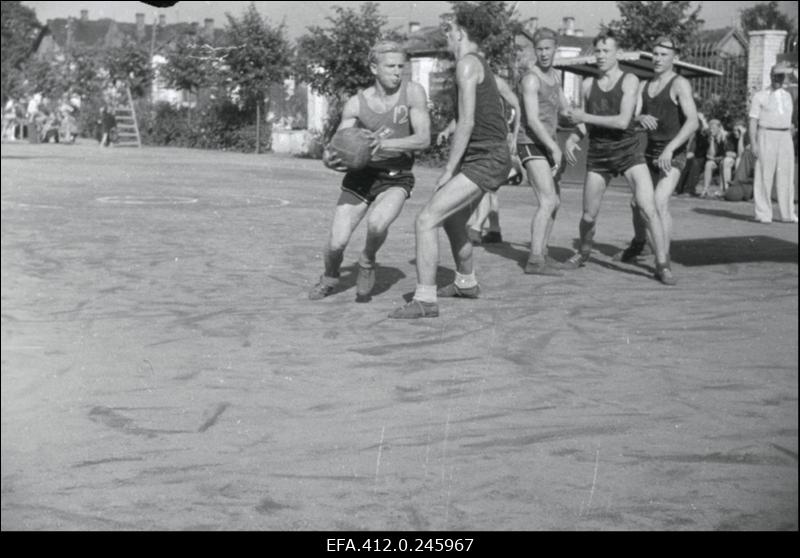 ENSV 1953. a esivõistlused korvpallis.