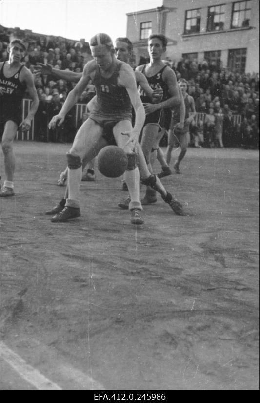 ENSV 1953. a esivõistlused korvpallis.
