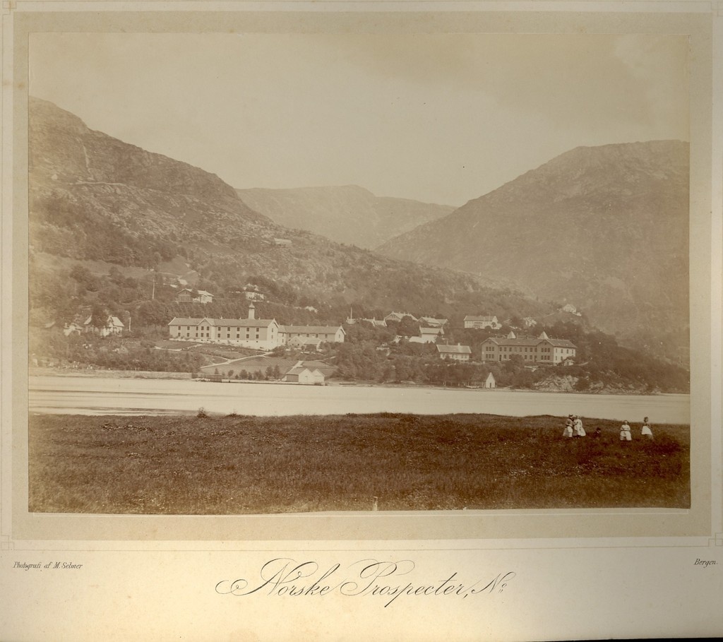 Bergen sadamalinn Norras 19.saj.