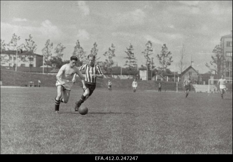 Spordimärkmik 22.07.1956: jalgpallivõistlus.