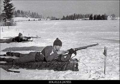 NSV Liidu suusatamise meistrivõistluste ajal Otepääl.  duplicate photo