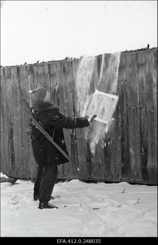 NSV Liidu suusatamise meistrivõistluste ajal Otepääl.