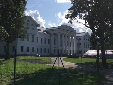 Main building of Riisipere Manor rephoto