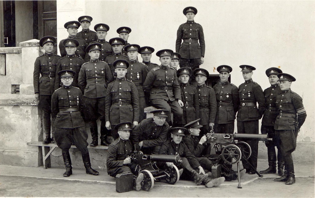 Group of Raskepritsi(Russ Kuulins), Scouts Battalion 2nd Company, May 1, 1933.