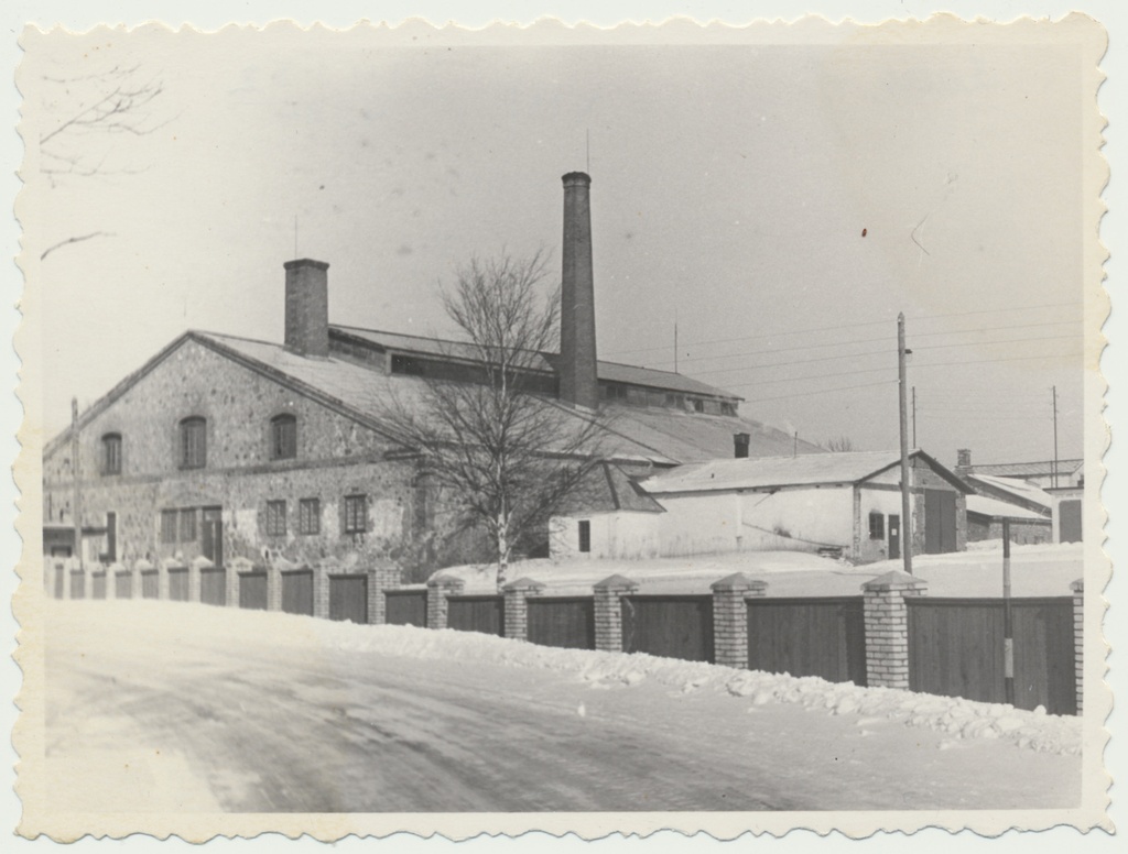 foto, Viljandimaa, Meleski klaasivabrik, välisvaade, u 1960