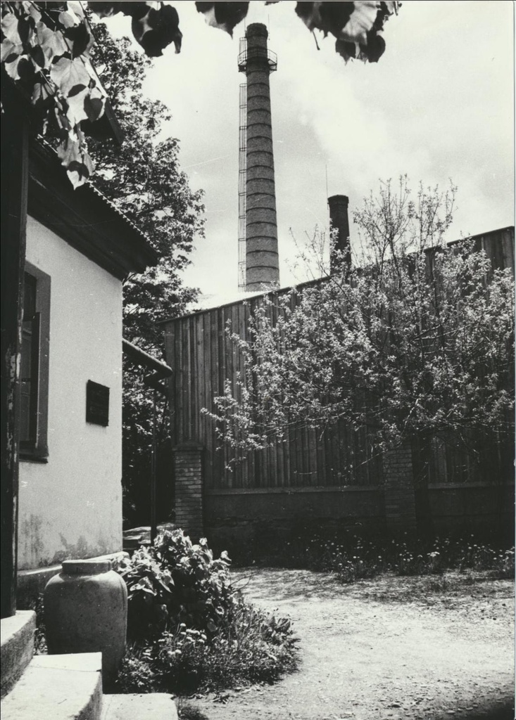 foto, Viljandimaa, Meleski muuseum, välisvaade, 1977, foto E. Veliste