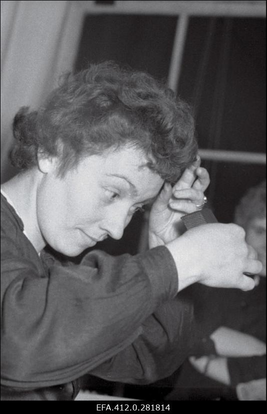 Tartu Naha- ja Jalatsikombinaadis (Juta Randoja)