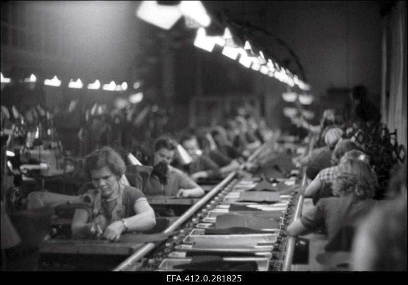 Tartu Naha- ja Jalatsikombinaadis (Juta Randoja)