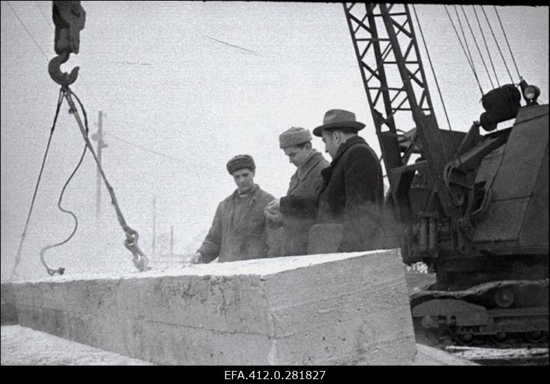 Tartu Raudbetoondetailide tehase esimesed tooted