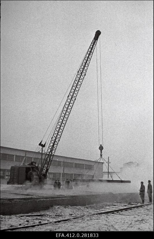 Tartu Raudbetoondetailide tehase esimesed tooted