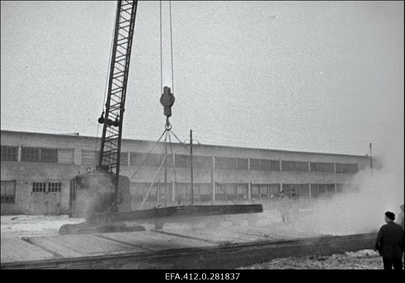 Tartu Raudbetoondetailide tehase esimesed tooted