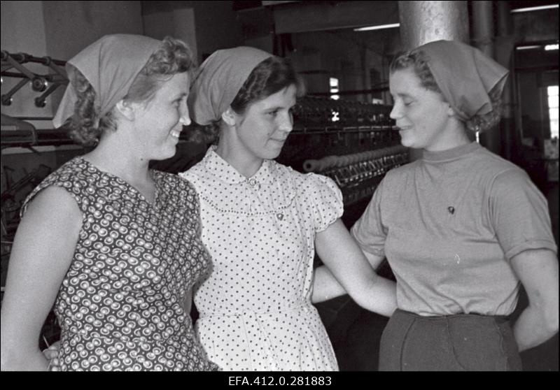 Jekaterina Rastrõgina kom.töö brigaad Kreenholmis