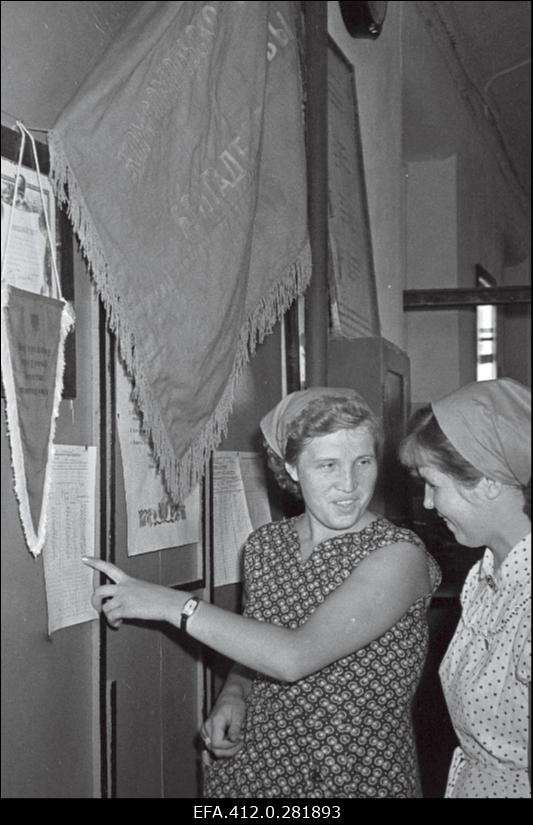 Jekaterina Rastrõgina kom.töö brigaad Kreenholmis